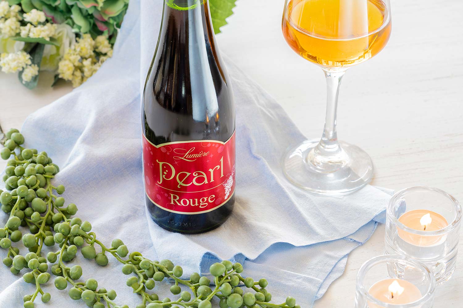 パールルージュ<br>【スパークリングワイン】<br>(※有料)
