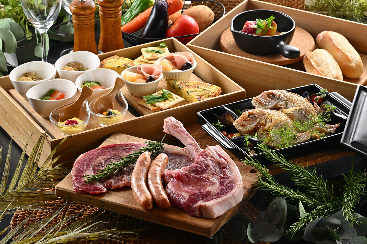 KANOA THE VILLAS～富士山中湖の甲州牛・富士桜ポークをつかった「厳選プレミアムBBQ」